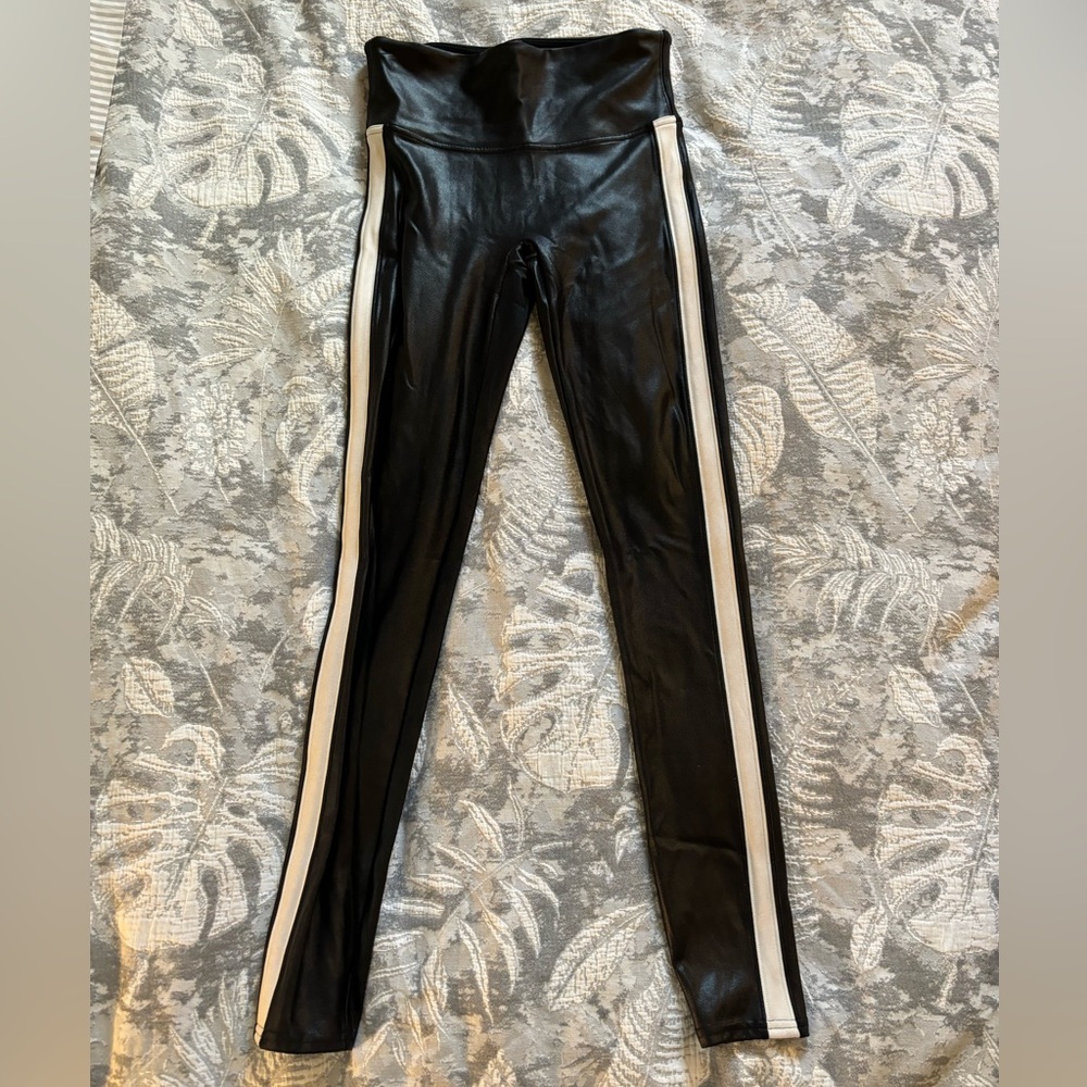 Spanx leather leggings